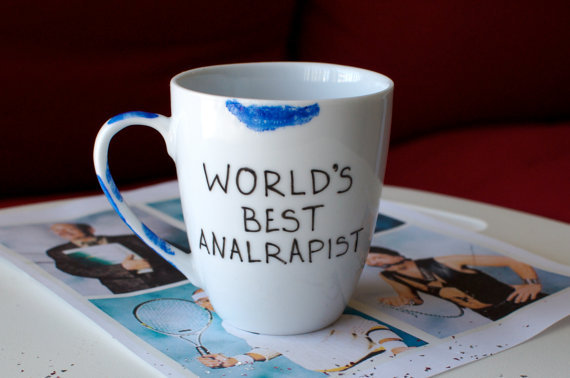 thebluthcompany:  Tobias Blue Mug by abirdinthehand