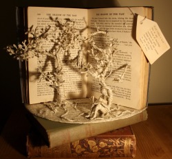 fer1972:  Book Art by fromwithinabook