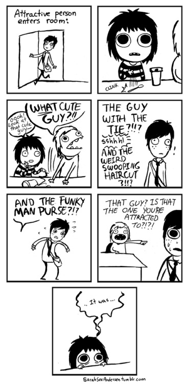 sarahseeandersen:  Who else has a friend who does this? 