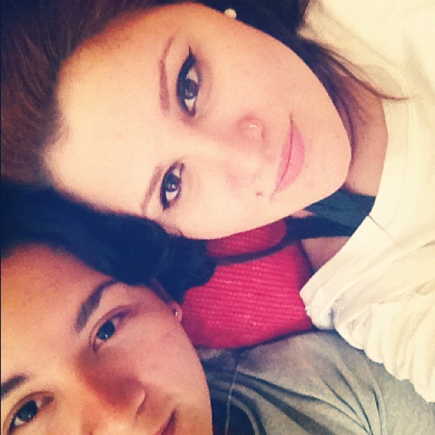 toolesbianforyou:  Baby I love you 💋❤ 
