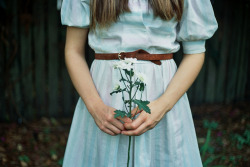 floralls: flower girl. (by nikki.lake) 