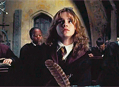 snapesallegiance:  Endless list of things that should have been in the movies↳ Prisoner of Azkaban, p 185  Hermione went very red, put down her hand and stared at the floor with her eyes full of tears. It was a mark of how much the class loathed Snape