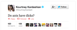 cardashians:  Asking the real questions              