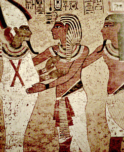 marxistbarbie:Ancient Egyptian funerary art found in the tombs and funerary temples of Thebes, Egypt