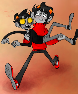  i will teach y9u ALL the triggers. (;B  IM SORRY I DREW THIS IN HISTORY AND I LIKED IT SO I COLORED IT ON PHOTOSHOP  AND BLARAERAERAGH I DREW THE SHADOW AROUND KANKRI&rsquo;S FEET WRONG NOW IT LOOKS LIKE I FUCKED UP PERSPECTIVE OH NO (((((CLICK SORCE