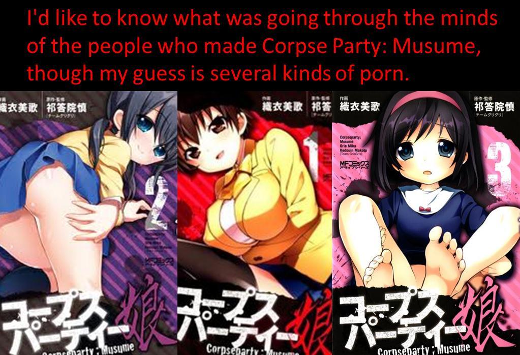 Corspe Party Anime Porn - Corpse Party Confessions (Now Open!) â€” â€œI'd like to know what was going  through the minds...