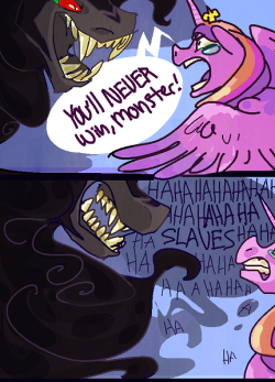 snowontheradio:  He sure didn’t have much to SAY, did he? Mostly just HOOHOOHEEHAHAHAHA CRYSTAL SLAAAAVES and similar variants.    Despite his limited vocabulary and screentime, I think Sombra’s growing on me. Like some kinda fungus, maybe.