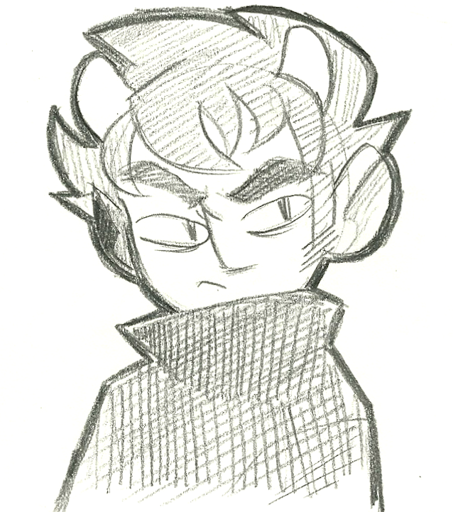a karkat yeah because i seriously need to draw more karkat i never draw that guy