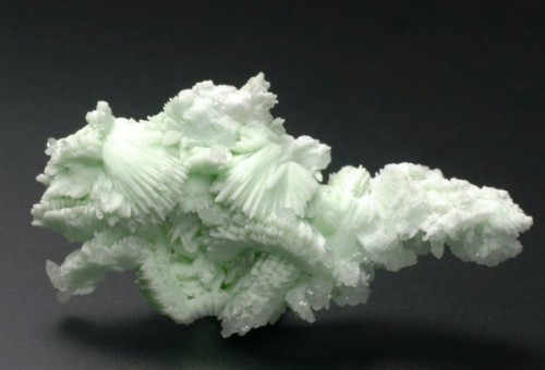 Mint Green Apatite after Tarbuttite