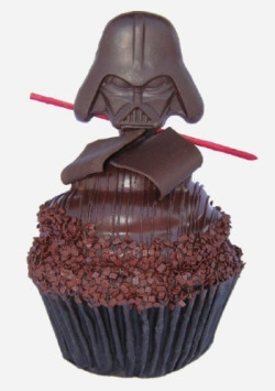 starwars-inspired:  Darth cupcake