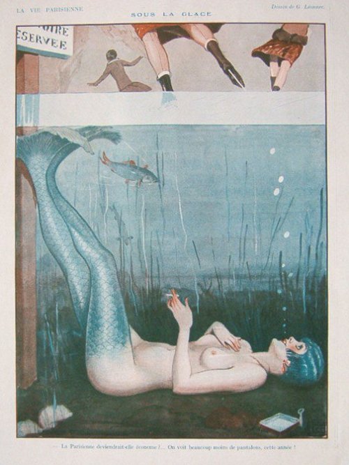 newvagabond: This will always remain my favorite vintage lesbian art… Do I even have to break