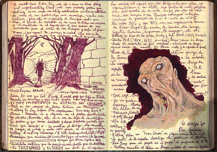 marykatherineblackwood:  The Lost Sketchbook of Guillermo del Toro: Filmmaker Guillermo