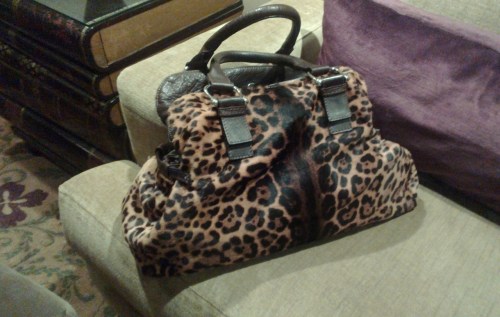 amazing animal print MUST-HAVE bag, GS by Bora Chiara
designer - Greta G.S.