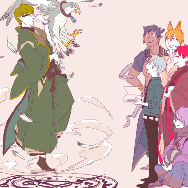 atsushinokyojin:  atsushinokyojin:  Kuroko Yuujinchou  Sauce : さの 