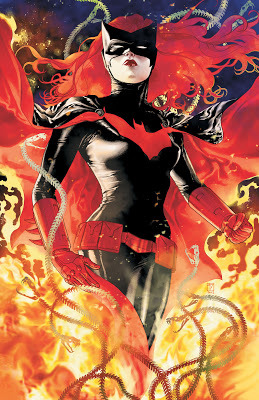 lusilly:Okay, so, the one on the left is the cover for Batwoman #17.I love Batwoman, I love the seri