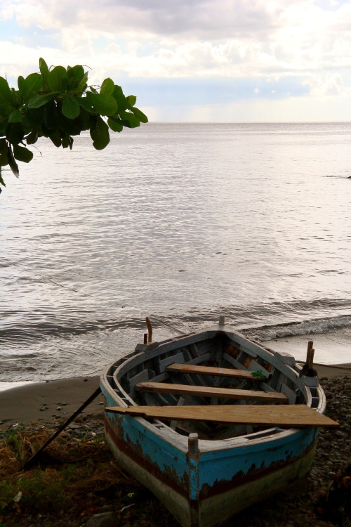 Dory at the shore&hellip;Layou, Saint Vincent &amp; the Grenadines Source: (Zacapatista 2012