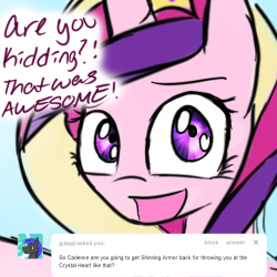 ask-cadance:  All you other Cadances don’t