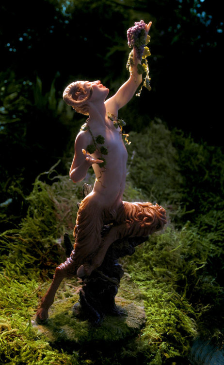somethingtwisted: Mr. Faun sculpture by Forest Rogers