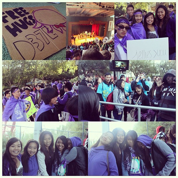 Fally Rally was super fun! It was nice meeting new people, going to Six Flags for the first time, and getting mobbed for hugs. Especially from the bunnies, penguins, and hippos. Lol. Definitely want to go back next year. 💜💜 #fallrally #keyclub #D37E...