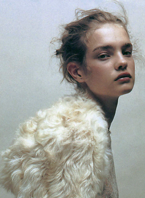 hedi-slimane:  Numéro Nº37, ”Doux Comme Un Agneau”, Natalia Vodianova photographed by Jean Baptiste Mondio, 2002 