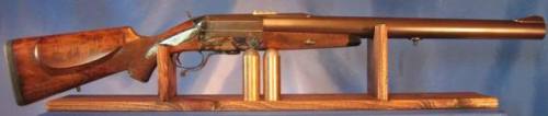 2 bore rifle made by Stoltzer and Son’s Gunsmithing,Fires S&H 2 Bore Black powder express,