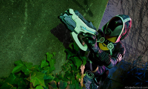 Porn photo geekpinata:  Cosplay Wednesday: Mass Effect’s Tali’Zorah