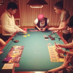 credul0us:  Nerd night with the boys LOL No shame.  #yugioh #nerd  I want this