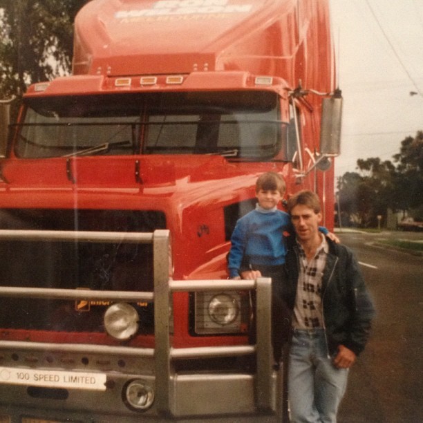 #flashback my dad and I when I was like 6! I still step into this same place every