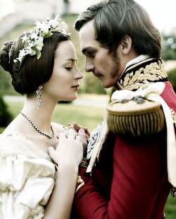 lunaymiri:   Prince Albert to Queen Victoria:    you’re the only wife I’ve got or ever will have. You are my whole existence, and I will love you until my very last breath.    My one &amp; always will be my favorite movie: The Young Victoria  