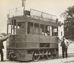 alisonseabeggar:  steam tram 