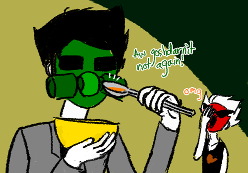 spogoober: jake u gotta take the mask off first