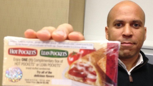 Cory Booker to the rescue, free Hot Pockets for Newark
Newark’s mayor receives windfall thanks to his tireless social media magic.