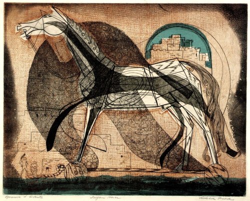 Roderick Mead (American, 1900-1971), Trojan Horse, ca. 1940s-1950s