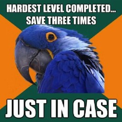 queenvagi:  #lol #funny #humor #paranoidparrot #games #truestory