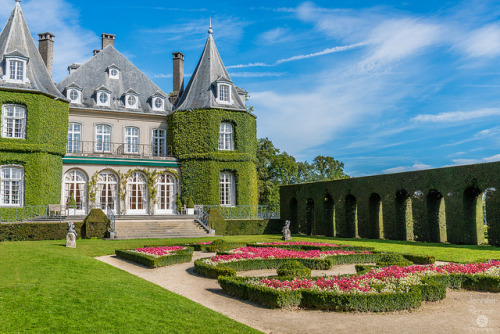 Château Solvay, located in the municipality of La Hulpe, Walloon Brabant, Belgium (by JennyBruxelles