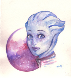 dodostad:  doodled while playing mass effect!