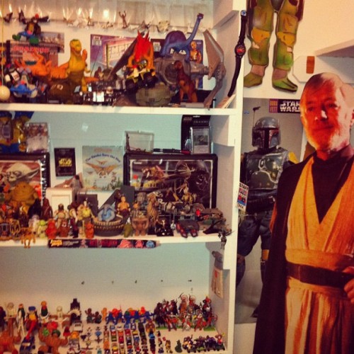 terrible-thrills:my star wars closet in the room I still live in