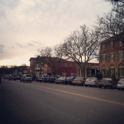 savepartofyourself:  #little #college #town #suny #geneseo #love #sky  my teeny tiny world