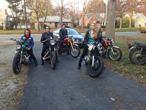 naysayerrr:  Biker babes.