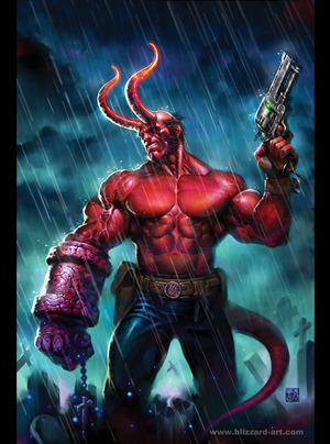 XXX Hellboy. photo