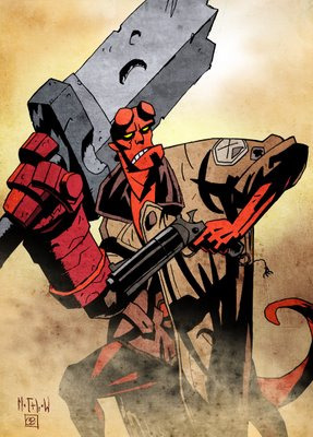 XXX Hellboy. photo