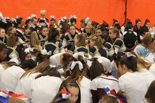 Praying before awards <3