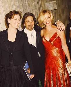 Meryl Streep, Jessica Lange & Al Pacino | The 61st Annual Golden Globe Awards - HBO Party (2004)
