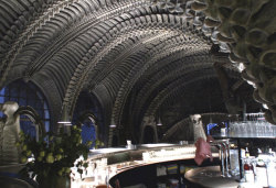 Devidsketchbook:  H.r. Giger Museum Bar In Château St. Germain, Gruyères, Switzerland