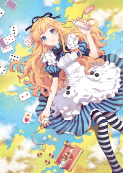 cuantotemor:  Alice In Wonderland (by Nardack)