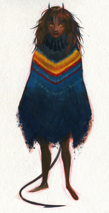 rennerei:  another watercolor + gouache experiment 