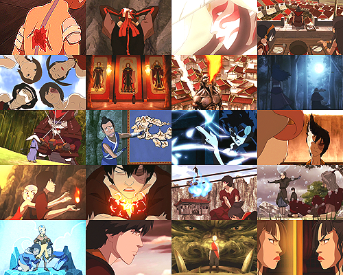 hamiltonians:   i believe aang can save the world.  one cap for each episode of avatar: