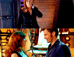  doctor who meme → one/four brotps: The Doctor + Donna 