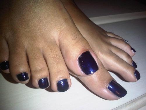 Grape Candy toes