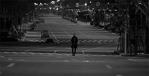 5ba:  니가 없는 거리를 걸어 본다. 